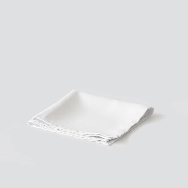 istock white napkin isolated on light grey background 1271023935