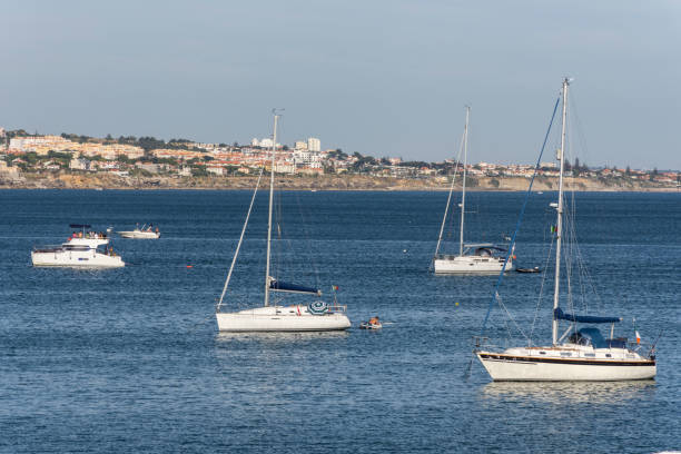 istock Boats and ocean in Cascais 1271026597