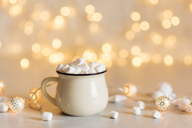 istock Set with white mug for mockup. The mug with the christmas decorations. 1271031600