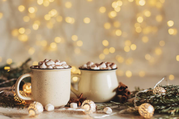 istock Set with white mug for mockup. The mug with the christmas decorations. 1271031617