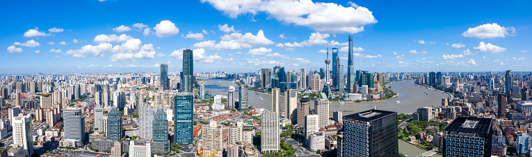 Shanghai Skyline Panoramic