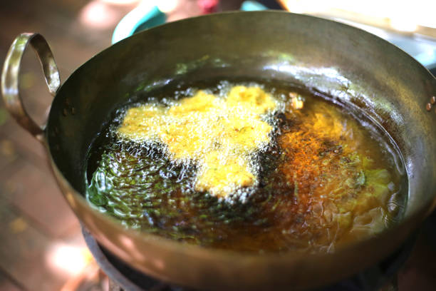 istock To cook Thai fish cake frying in the pan 1271049295