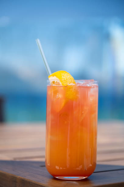 Colored drinking straws on white.