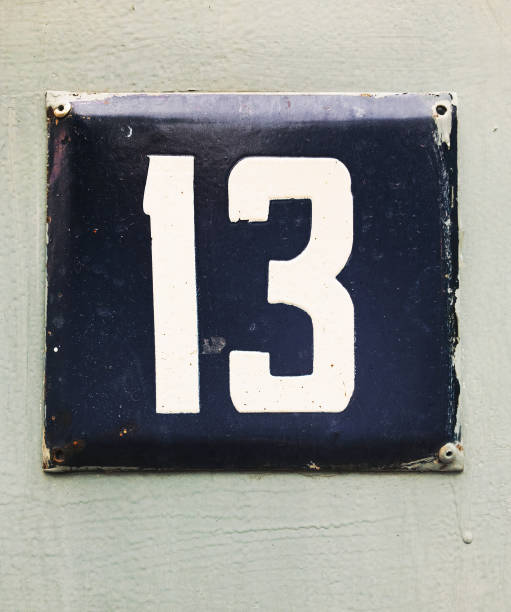 istock old house address number 13 1271059929