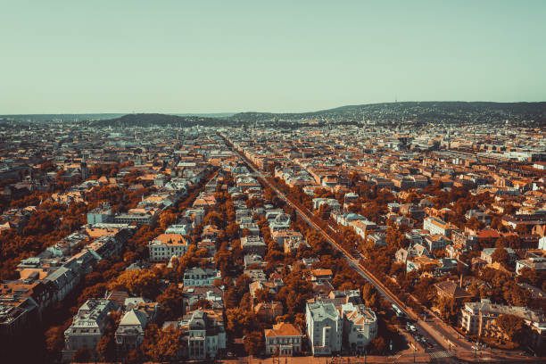 istock Drone view of Budapest, Hungary 1271070623