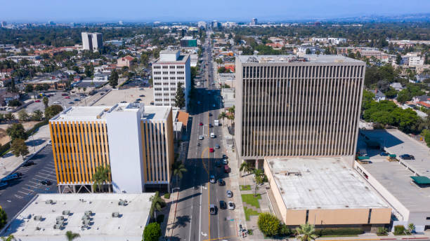 Santa Ana, California Skyline