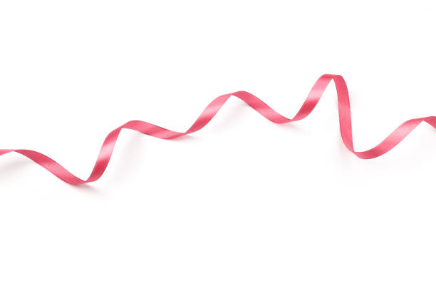 istock beautiful pink satin curly ribbon isolated on white background 1271078399