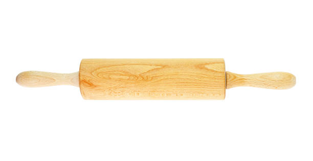 istock Wooden rolling-pin isolated 1271079734