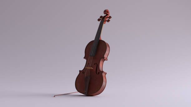 istock Vintage Violin 3d illustration 1271084640