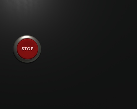 Stop Red Push Button