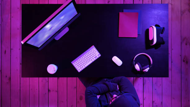 istock Gamer or streamer watching stream. Disappointed in the end 1271090636