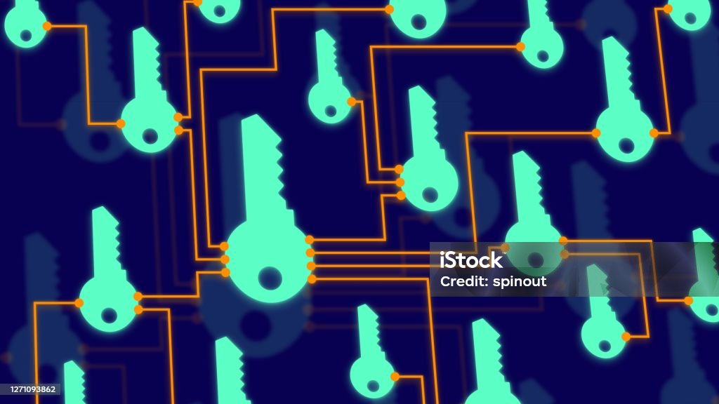 Secure System Picture Security System Stock Illustration - Download Image Now - Computer ...