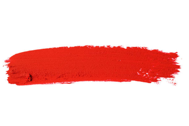 istock Red lipstick smear smudge swatch (Clipping Path) 1271097283