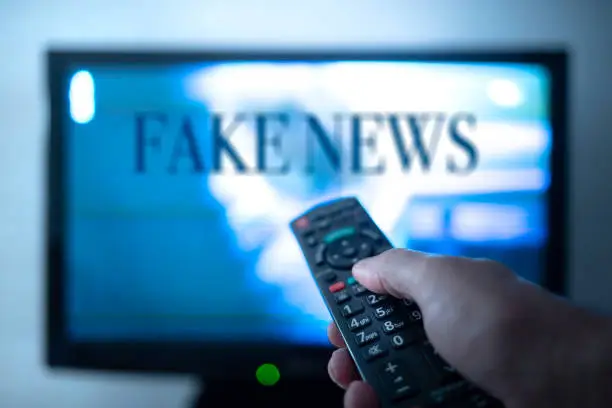 Photo of Fake news in tv