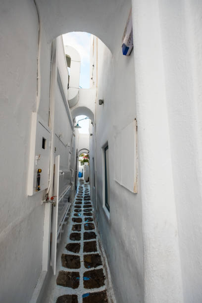 istock Traditional greek street 1271097480