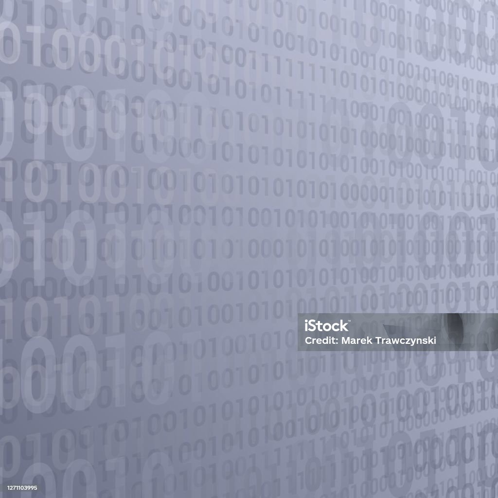 Binary Background Stock Illustration - Download Image Now - Backgrounds ...