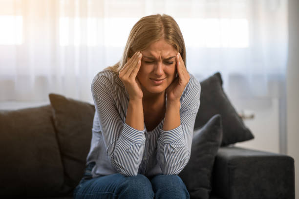istock Woman after work at home 1271107040