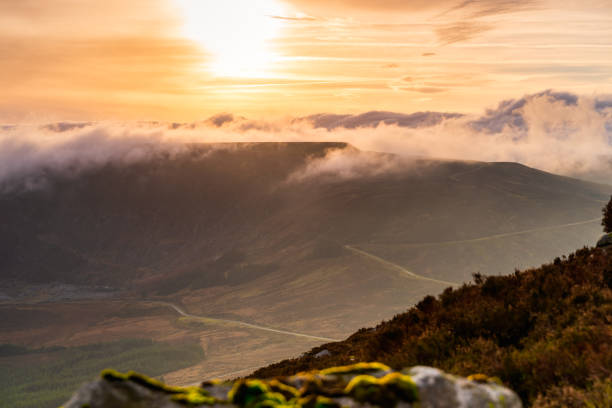 istock Dramatic sunset at Turlough Hill Power Station in Wicklow, Ireland 1271107715