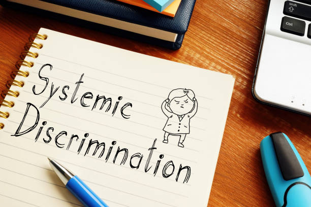 istock Systemic Discrimination is shown on the conceptual business photo 1271110991