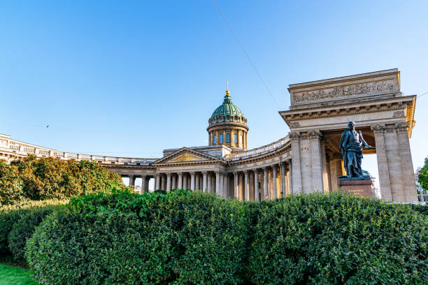 istock Kazan Cathedral (Kazanskiy Kafedralniy Sobor) in Saint Petersburg. 1271111946