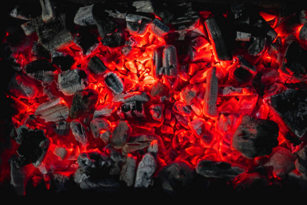 istock hot red coals among black ash, wallpapers for mobile devices, abstract 1271115010