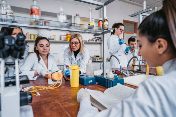 istock Medical student learn to take blood 1271118776