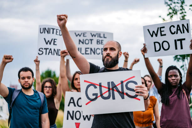 istock Gun-rights activists protest gun-control legislation 1271121913