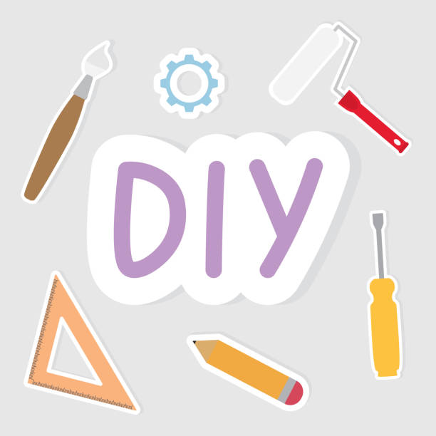 DIY - Do It Yourself acronym on white background Stock Photo - Alamy