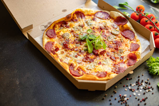 istock pizza freshsalami  cheese sausage assorted meat serving size natural top view place copy space for text 1271138944