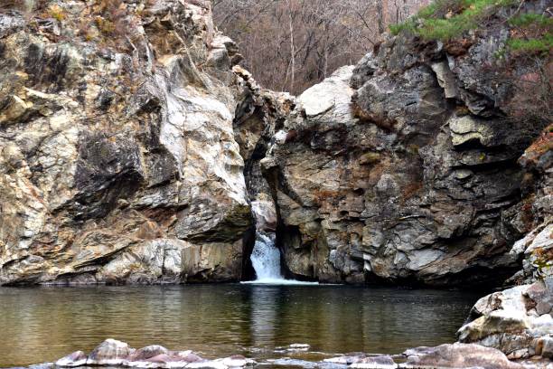 долина доотайон, туристическое направление в корее - waterfall antalya turkey forest стоковые фото и изображения