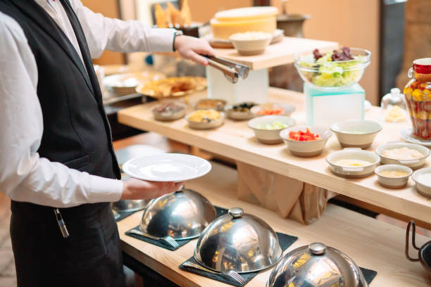 istock Breakfast buffet at the hotel or restaurant. 1271147101