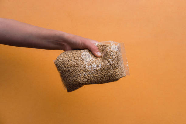 istock Hold a packet of cereals to make porridge 1271159247