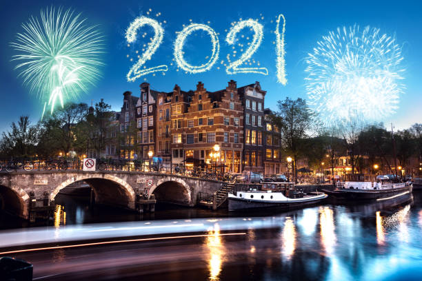 istock 2021 Fireworks exhibition at New Year's Eve celebration 1271162983