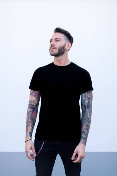 Tattooed Men Portait