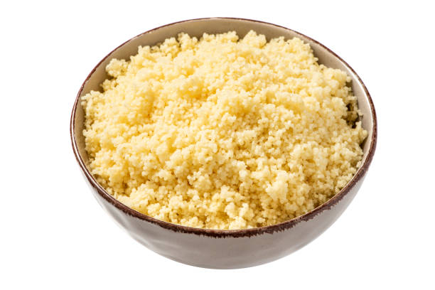 istock Cooked couscous in a bowl 1271171870