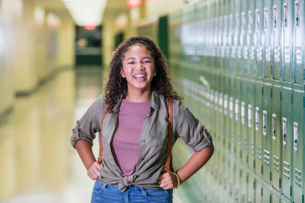 istock African-American high school student in hallway 1271187625
