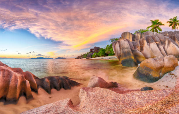 istock Anse Source d'Argent tropical beach in the Seychelles 1271191381