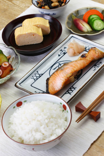 istock Japanese traditional healthy breakfast set meal 1271195651