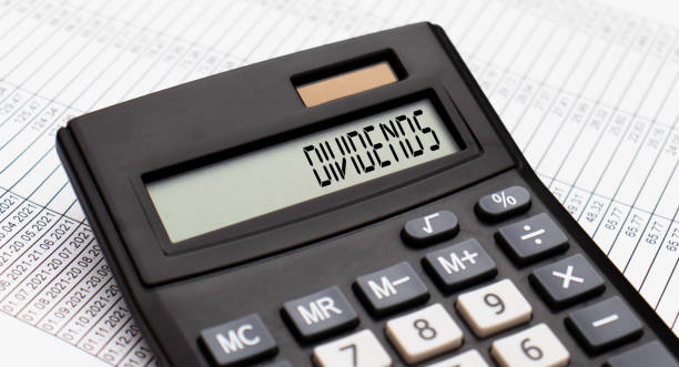 istock A calculator with the word DIVIDENDS on the display 1271207200
