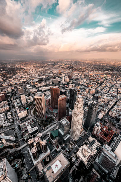 istock Sky over Los Angeles Downtown 1271209518