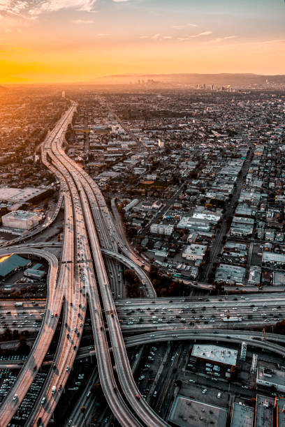 istock Los Angeles crossway junction aerial view 1271209691