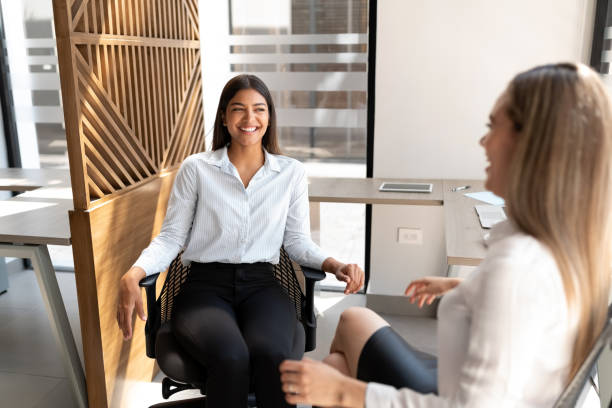 istock Happy business partners taking in office 1271215703