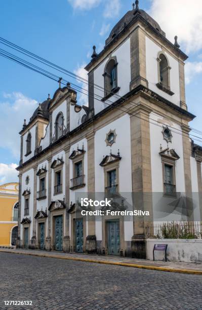 Madre De Deus Church In Recife Downtown Stock Photo - Download Image Now - 2020, Ancient, Architecture