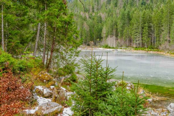 istock Little Mountain Lake Alps 1271226306