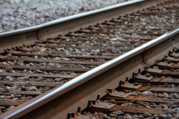 istock close-up view of train tracks 1271239154