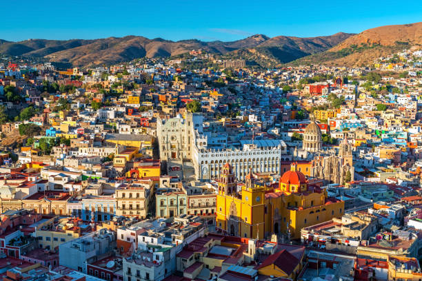 istock Guanajuato Sunset Cityscape, Mexico 1271253444