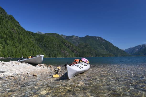 istock Kayaks at Stave Lake, BC 1271255069