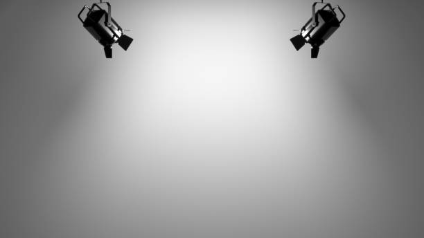 istock Simple illuminated background with copyspace on the center 1271269537