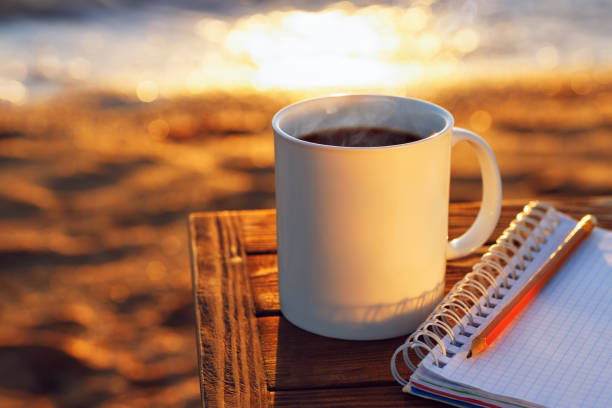istock mug of coffee on table 1271270181