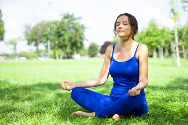 istock Yoga in the park 1271282800